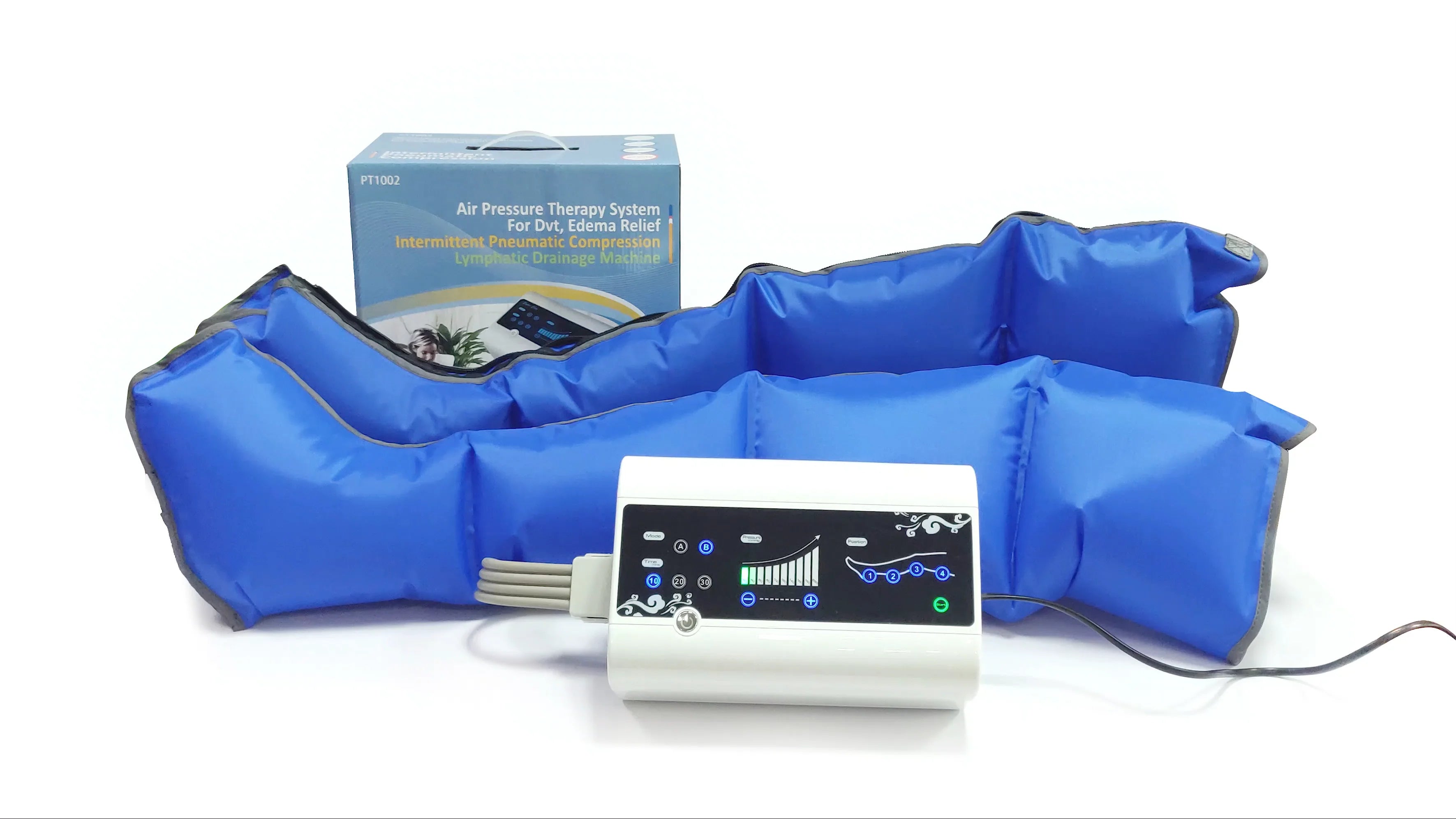 Air pressure compression massage therapy equipment