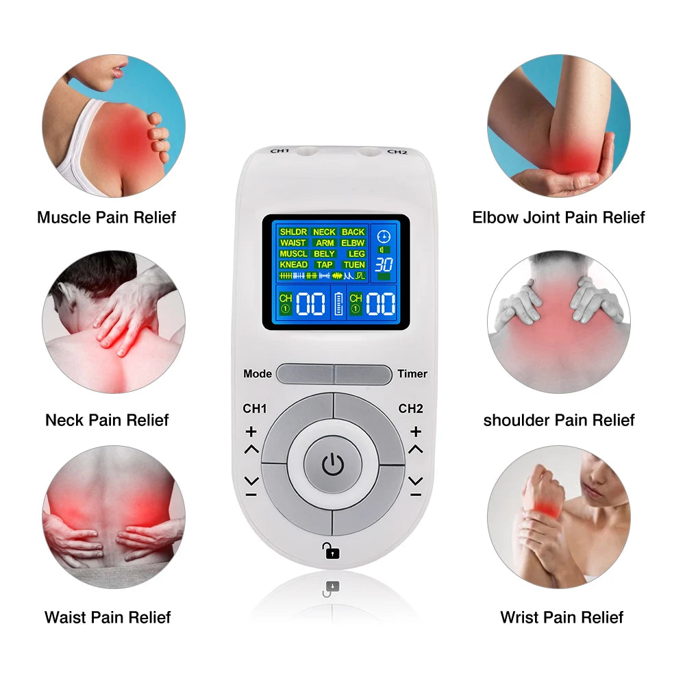 New Electric Tens Muscle Stimulator